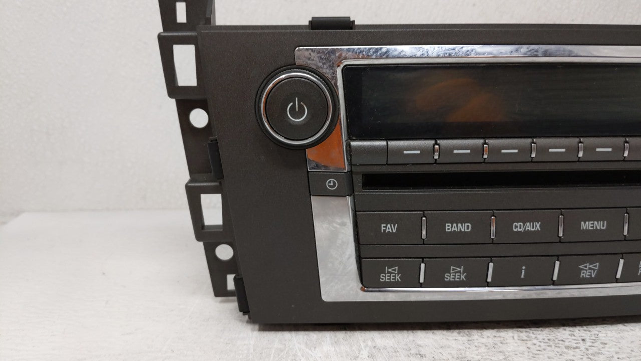 2007-2009 Cadillac Dts Radio AM FM Cd Player Receiver Replacement P/N:15877516 25818943 Fits 2007 2008 2009 OEM Used Auto Parts - Oemusedautoparts1.com