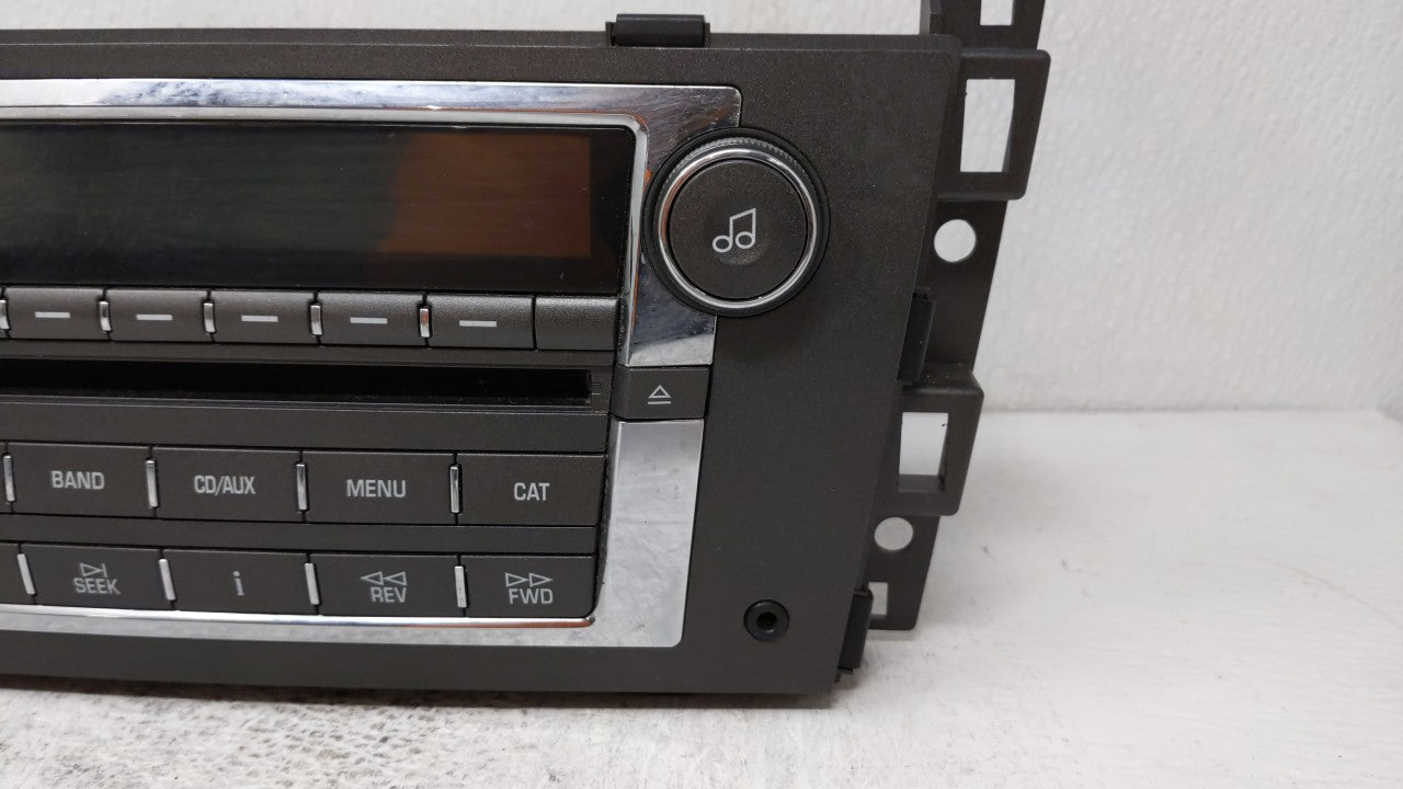 2007-2009 Cadillac Dts Radio AM FM Cd Player Receiver Replacement P/N:15877516 25818943 Fits 2007 2008 2009 OEM Used Auto Parts - Oemusedautoparts1.com