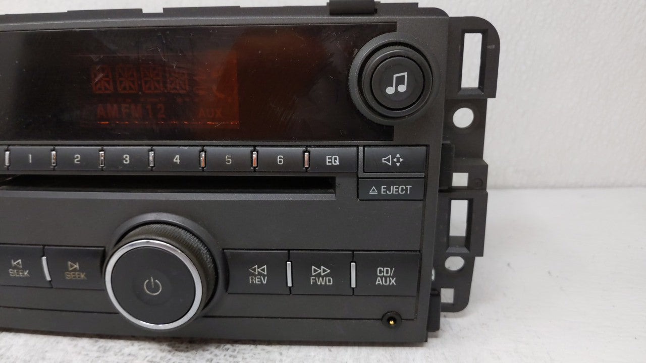 2009 Pontiac Torrent Radio AM FM Cd Player Receiver Replacement P/N:25957003 Fits OEM Used Auto Parts - Oemusedautoparts1.com