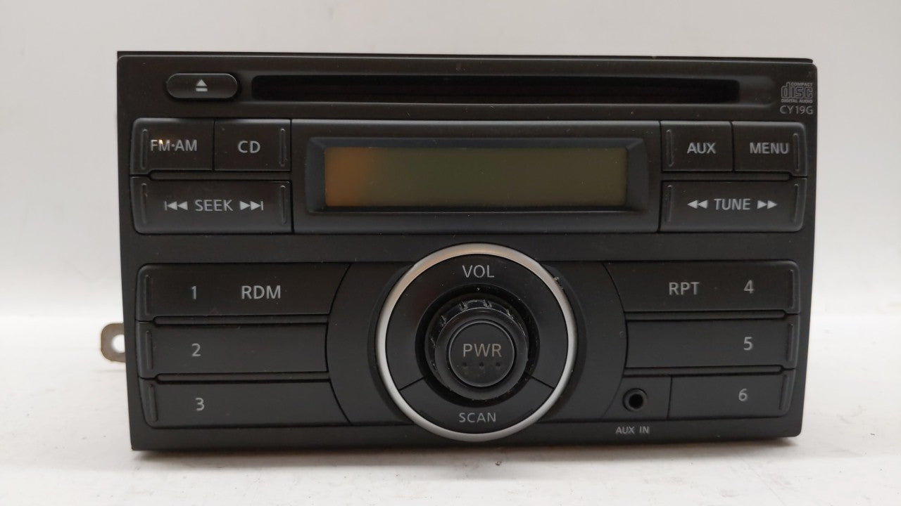 2012-2014 Nissan Versa Radio AM FM Cd Player Receiver Replacement P/N:28185 3AN0A 3089AA 7089956 Fits 2012 2013 2014 OEM Used Auto Parts - Oemusedautoparts1.com