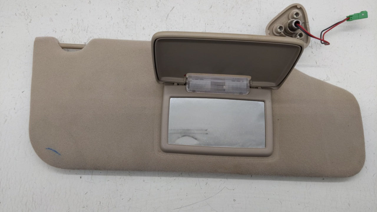 2008-2009 Ford Taurus Sun Visor Shade Replacement Passenger Right Mirror Fits 2008 2009 OEM Used Auto Parts - Oemusedautoparts1.com