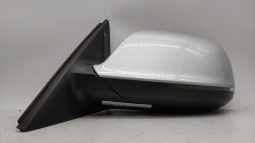 2009-2014 Audi Q5 Driver Left Side View Power Door Mirror Silver 205737 OEM Used Auto Parts