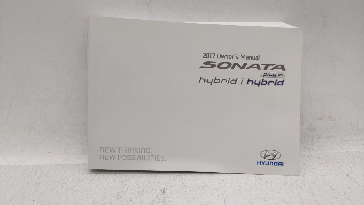 2017 Hyundai Sonata Owners Manual Book Guide OEM Used Auto Parts - Oemusedautoparts1.com