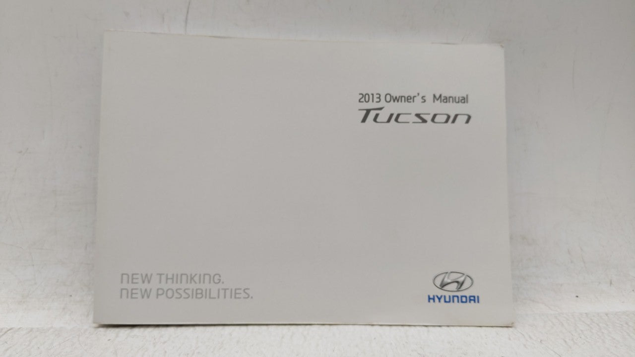 2013 Hyundai Tucson Owners Manual Book Guide OEM Used Auto Parts - Oemusedautoparts1.com