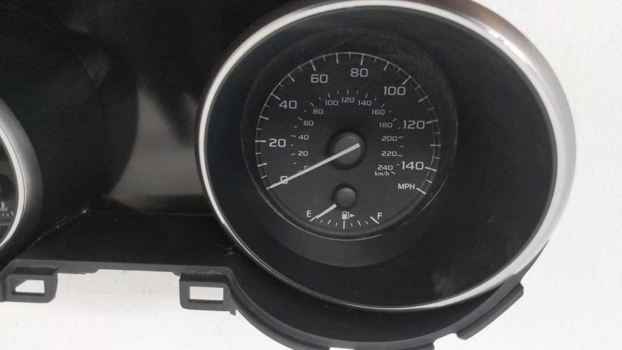 2015 Subaru Legacy Instrument Cluster Speedometer Gauges P/N:85003AL00A Fits OEM Used Auto Parts - Oemusedautoparts1.com