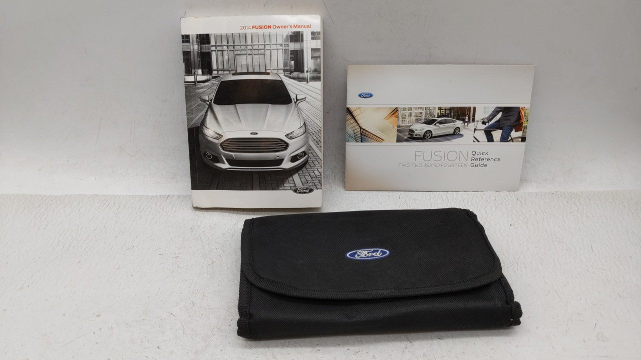 2014 Ford Fusion Owners Manual Book Guide OEM Used Auto Parts - Oemusedautoparts1.com