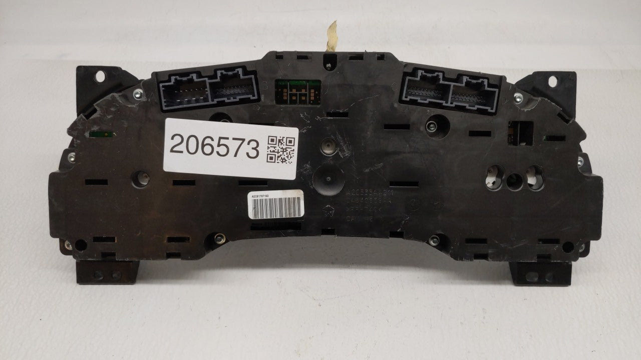 2011-2014 Dodge Avenger Instrument Cluster Speedometer Gauges P/N:P56046511AH P56046511AF Fits 2011 2012 2013 2014 OEM Used Auto Parts - Oemusedautoparts1.com