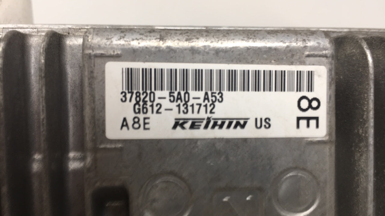 2015 Accord Nissan PCM Engine Computer ECU ECM PCU OEM P/N:37820-5A0-A53 Fits OEM Used Auto Parts - Oemusedautoparts1.com