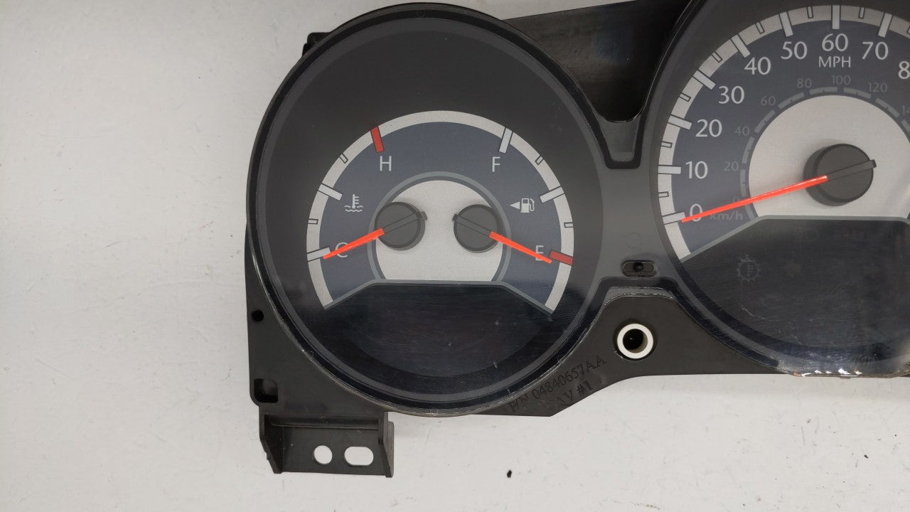 2011-2014 Chrysler 200 Instrument Cluster Speedometer Gauges P/N:P56046512AH P56046514AC Fits 2011 2012 2013 2014 OEM Used Auto Parts - Oemusedautoparts1.com