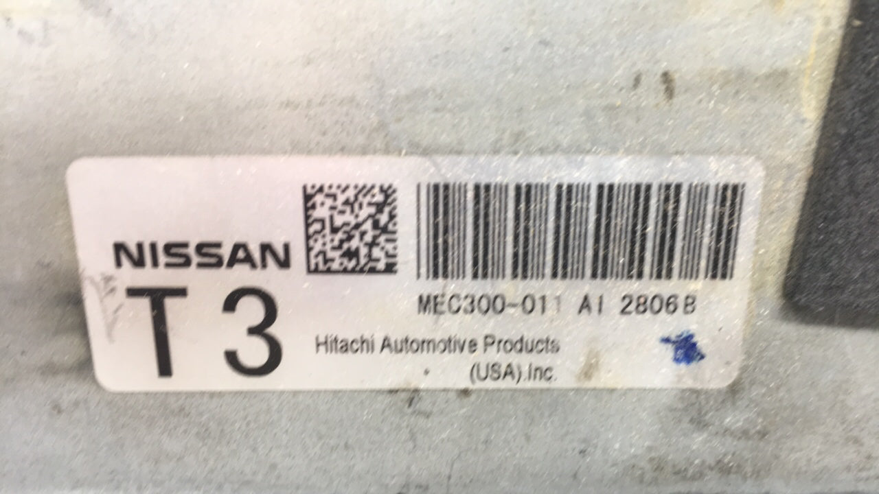 2013-2014 Nissan Altima PCM Engine Computer ECU ECM PCU OEM P/N:MEC300-011 A1 Fits 2013 2014 OEM Used Auto Parts - Oemusedautoparts1.com