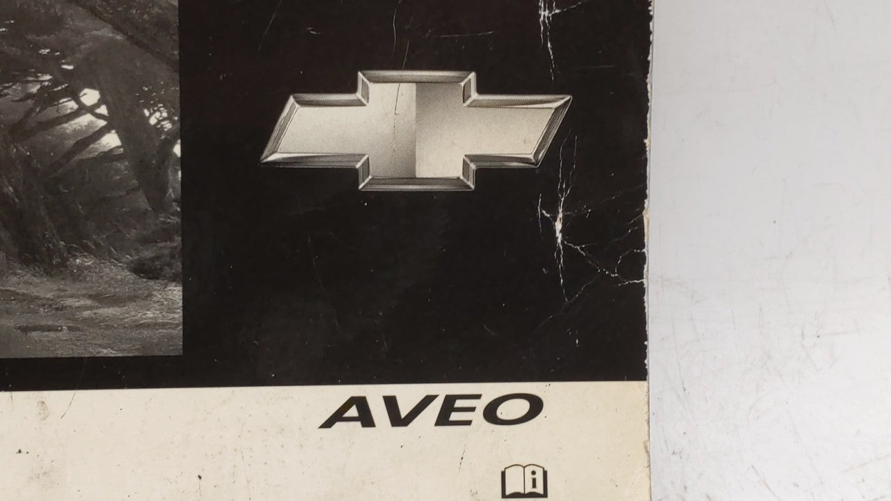 2009 Chevrolet Aveo Owners Manual Book Guide OEM Used Auto Parts - Oemusedautoparts1.com