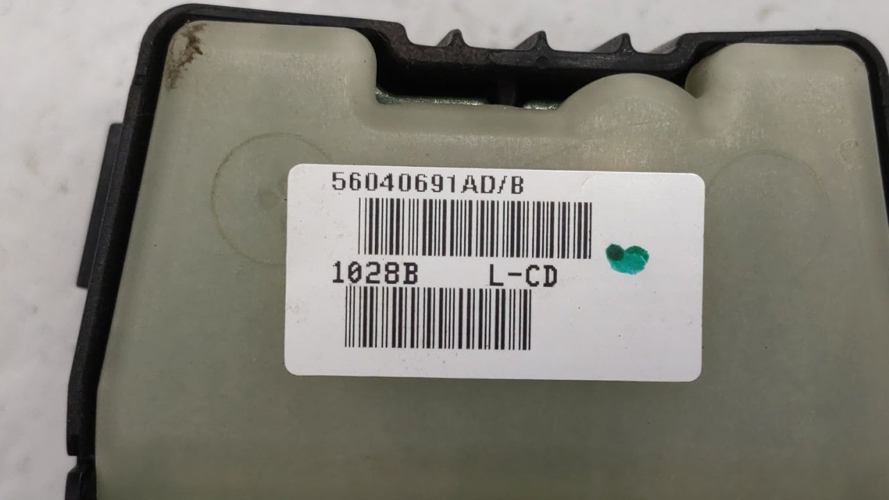 2007-2010 Dodge Caliber Master Power Window Switch Replacement Driver Side Left P/N:56040691AD/B Fits 2007 2008 2009 2010 OEM Used Auto Parts - Oemusedautoparts1.com