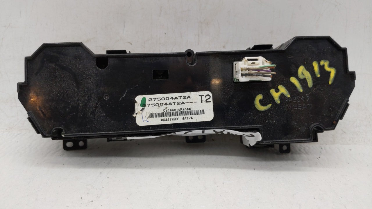 2015-2017 Nissan Sentra Climate Control Module Temperature AC/Heater Replacement P/N:275004AT2A Fits 2015 2016 2017 OEM Used Auto Parts - Oemusedautoparts1.com