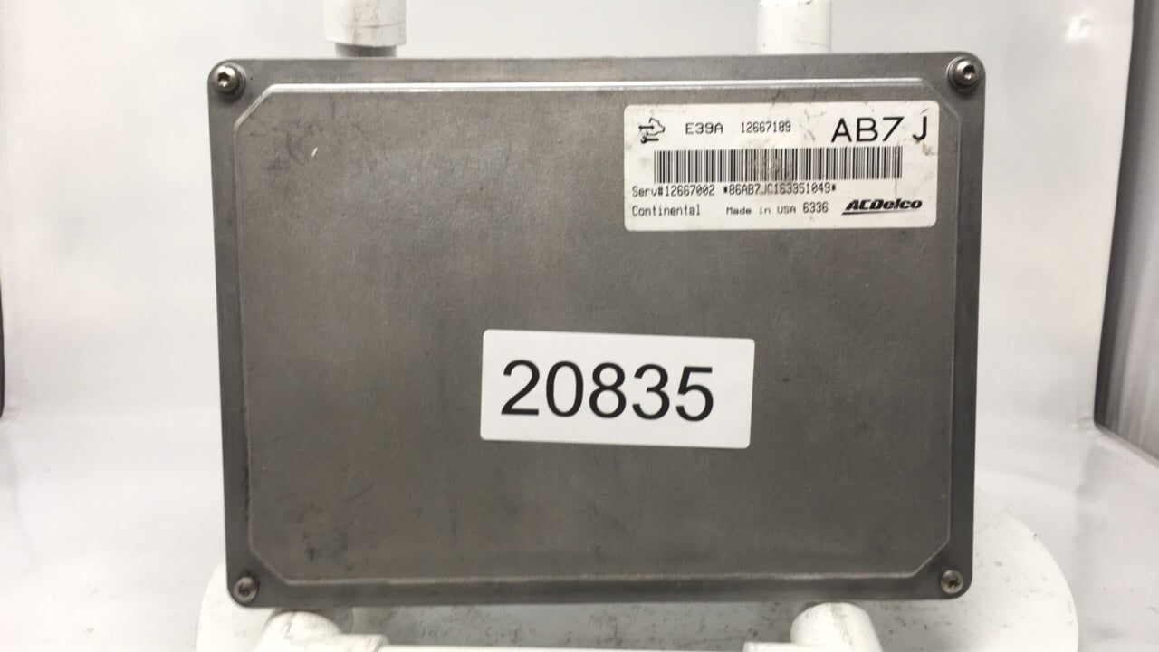 2017 Buick Verano PCM Engine Computer ECU ECM PCU OEM P/N:12667189 Fits 2018 2019 OEM Used Auto Parts - Oemusedautoparts1.com