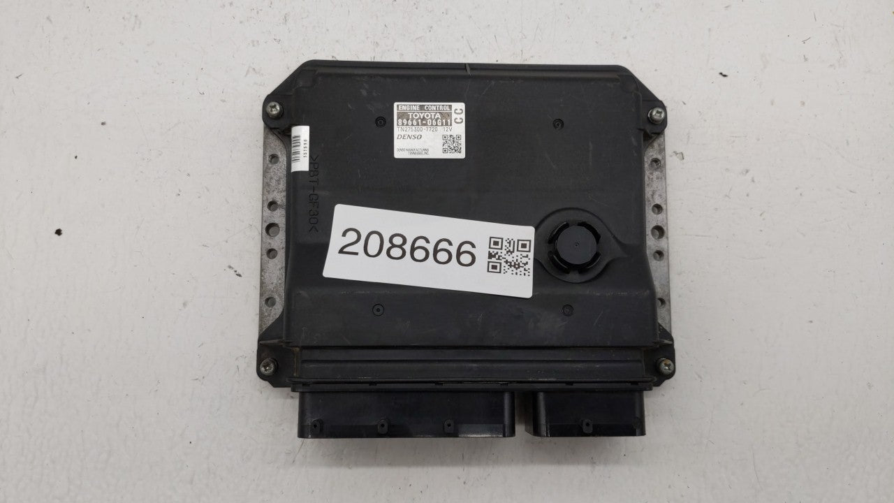 2008-2009 Toyota Camry PCM Engine Computer ECU ECM PCU OEM P/N:89661-06G10 89661-06G11 Fits 2008 2009 OEM Used Auto Parts - Oemusedautoparts1.com