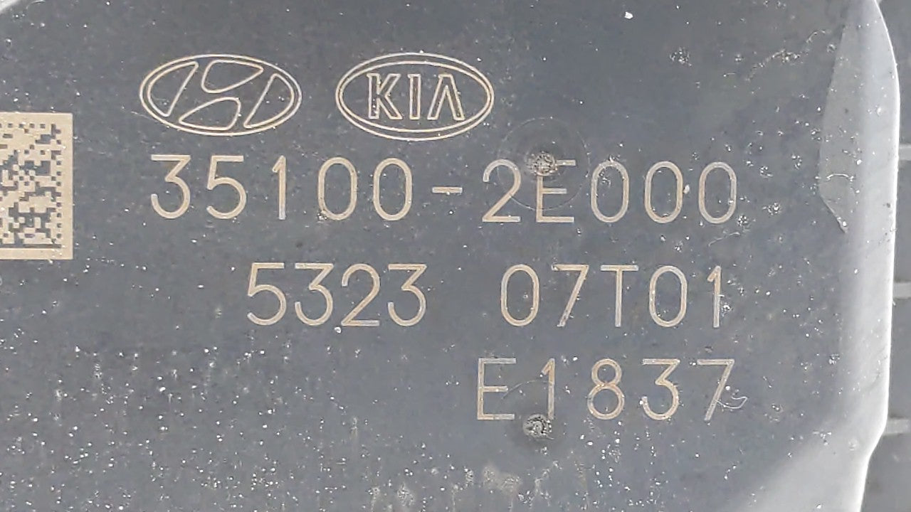 2011-2018 Hyundai Elantra Throttle Body P/N:35100-2E000 Fits 2011 2012 2013 2014 2015 2016 2017 2018 2019 OEM Used Auto Parts - Oemusedautoparts1.com