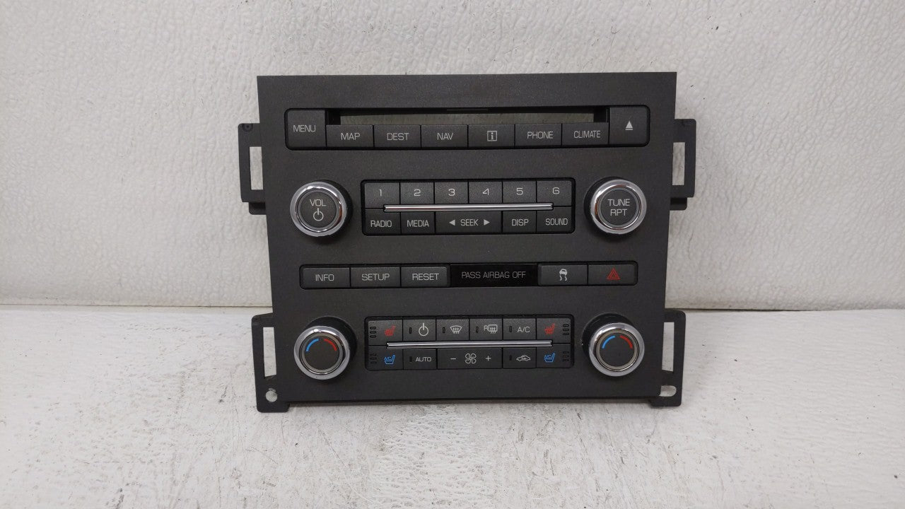 2010-2010 Lincoln Mks Radio Control Panel - Oemusedautoparts1.com