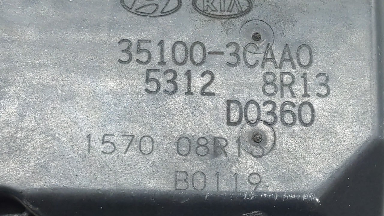 2014-2016 Kia Cadenza Throttle Body P/N:5312 7S14 5310 4P18 Fits 2012 2013 2014 2015 2016 2017 2018 OEM Used Auto Parts - Oemusedautoparts1.com