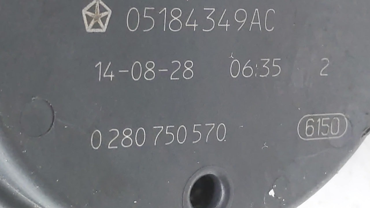 2011-2017 Dodge Journey Throttle Body P/N:05184349AB 05184349AE Fits 2011 2012 2013 2014 2015 2016 2017 2018 2019 OEM Used Auto Parts - Oemusedautoparts1.com