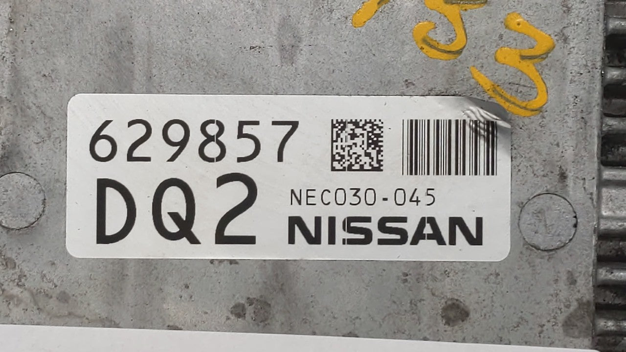 2018-2019 Nissan Pathfinder PCM Engine Computer ECU ECM PCU OEM P/N:237F0 9PJ1A BED40A-300 Fits 2018 2019 OEM Used Auto Parts - Oemusedautoparts1.com