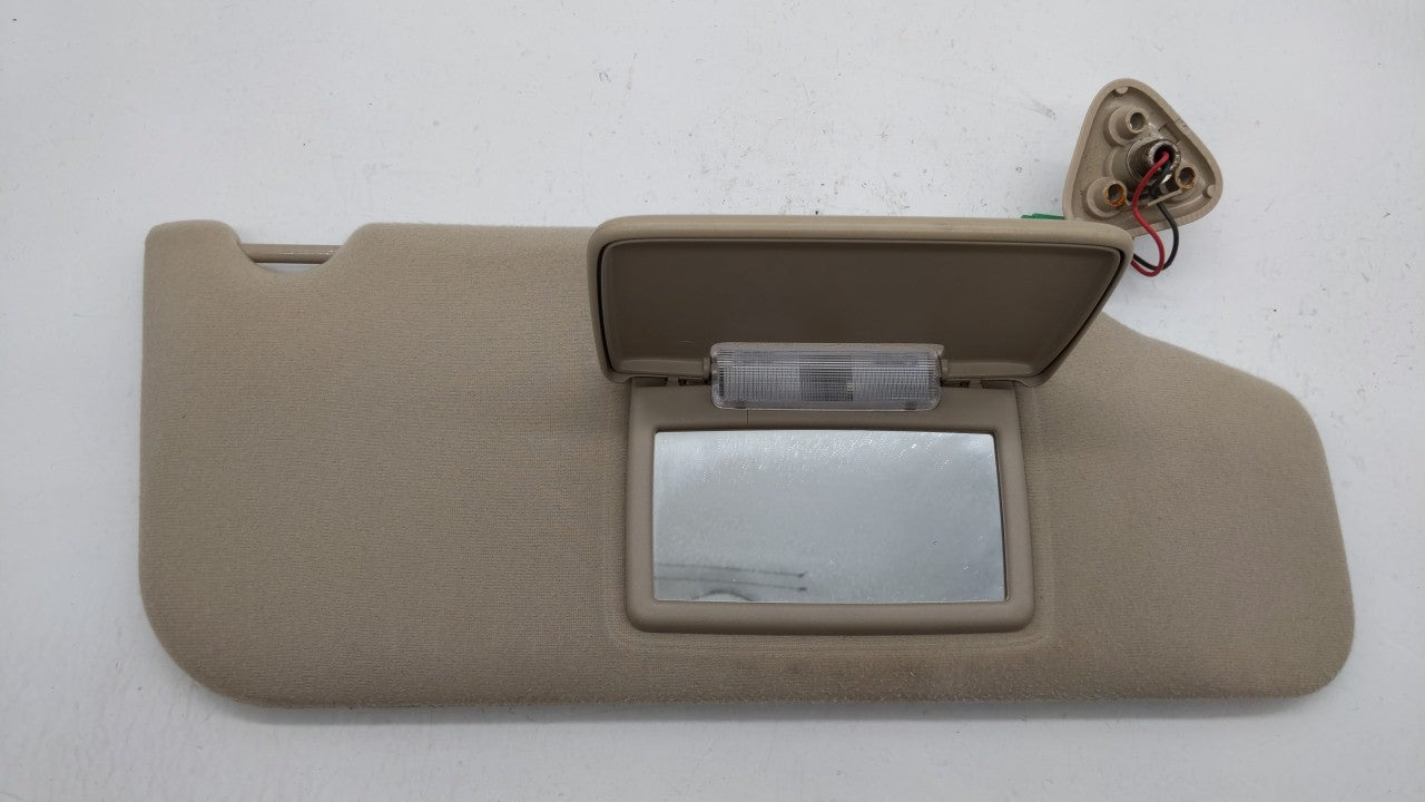 2008-2009 Ford Taurus Sun Visor Shade Replacement Passenger Right Mirror Fits 2008 2009 OEM Used Auto Parts - Oemusedautoparts1.com