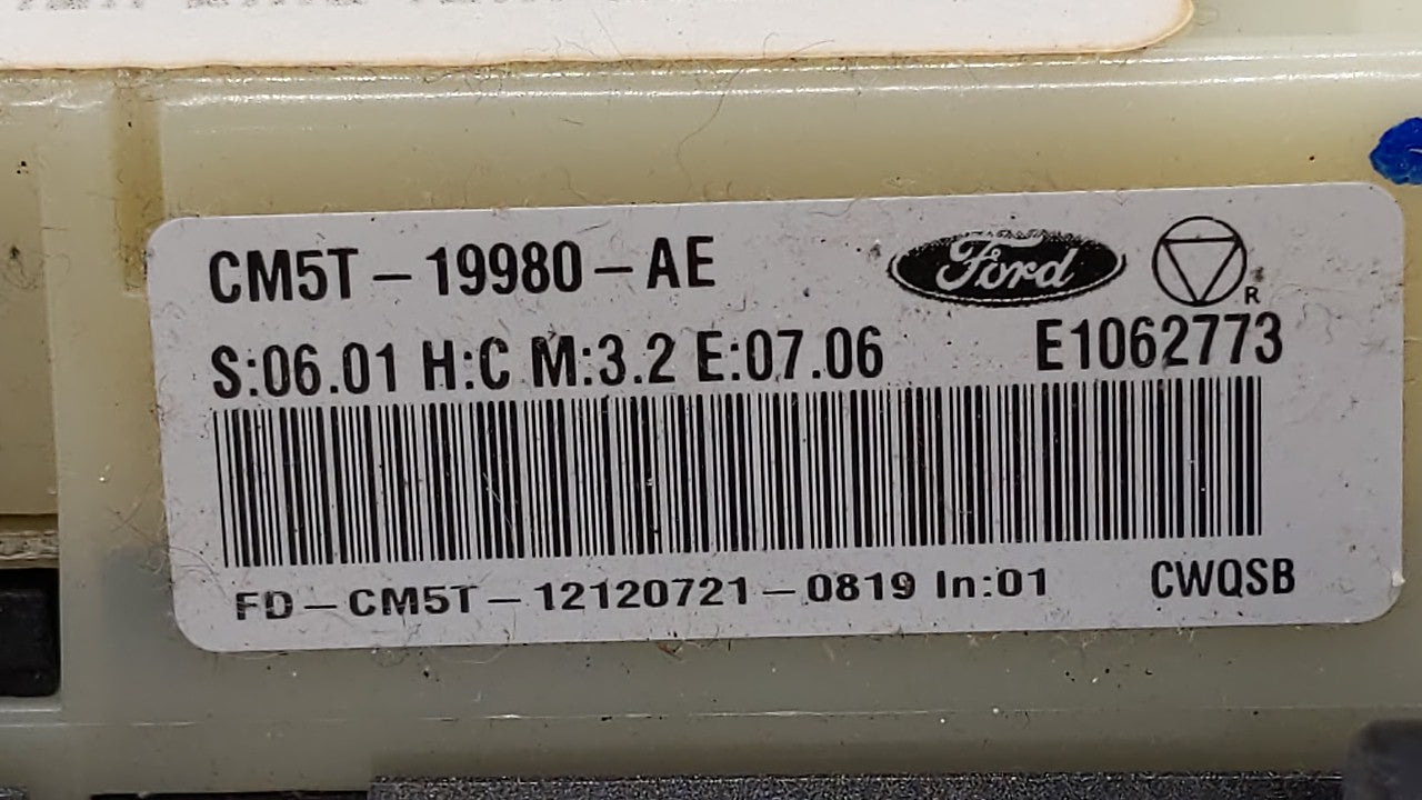 2013-2014 Ford Focus Climate Control Module Temperature AC/Heater Replacement P/N:CM5T-19980-AE CM5T-19980-AF Fits 2013 2014 OEM Used Auto Parts - Oemusedautoparts1.com