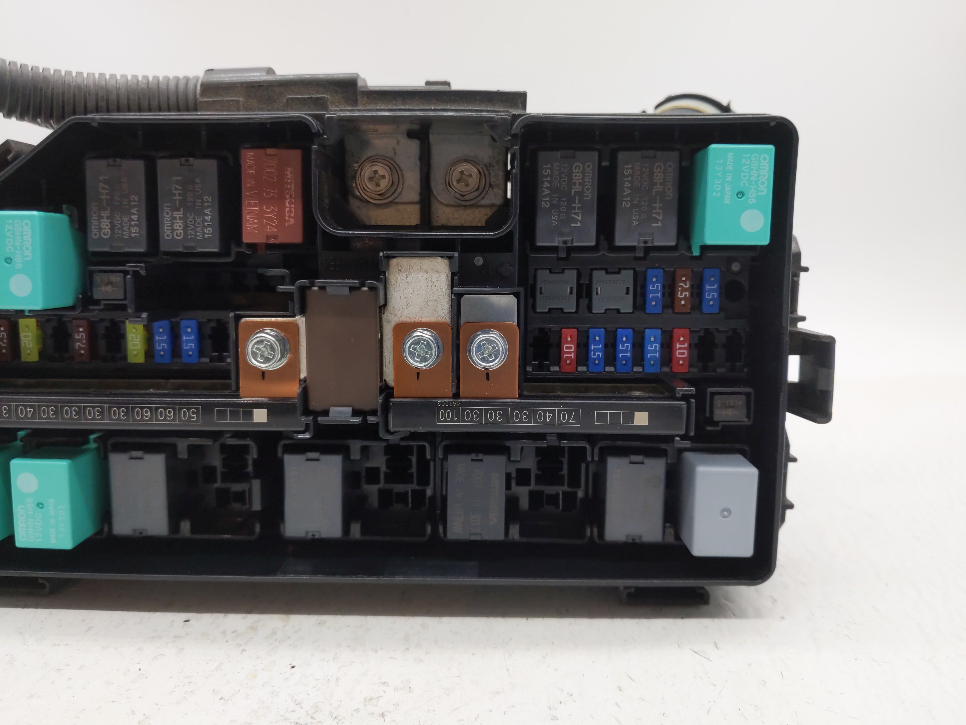 2012-2015 Honda Civic Fusebox Fuse Box Panel Relay Module P/N:TR0 A012 A0 Fits 2012 2013 2014 2015 OEM Used Auto Parts - Oemusedautoparts1.com