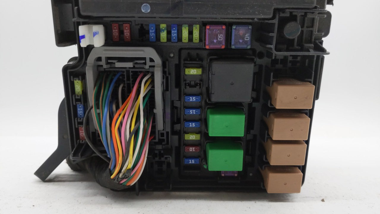 2012 Hyundai Sonata Fusebox Fuse Box Panel Relay Module P/N:91750-3Q070 Fits 2011 2013 2014 OEM Used Auto Parts - Oemusedautoparts1.com