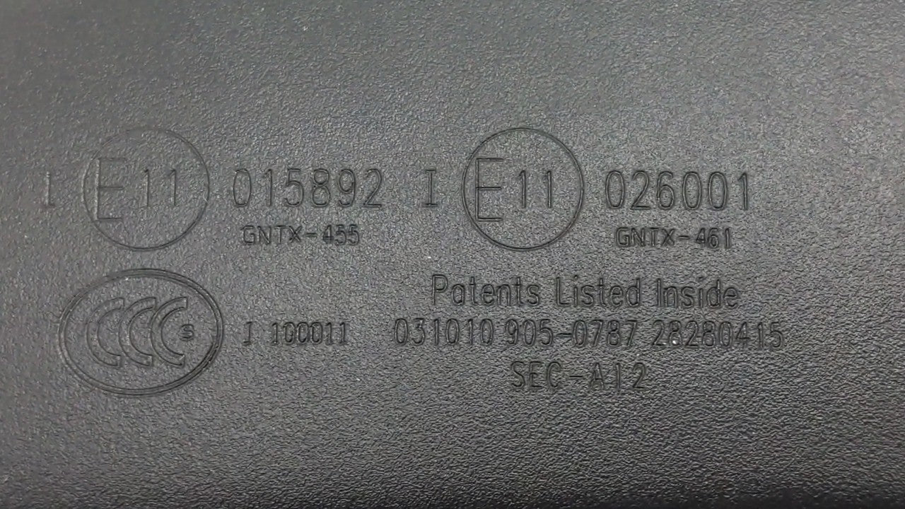2008-2015 Acura Rdx Interior Rear View Mirror Replacement OEM P/N:TP6-R02 SEC-A12 Fits OEM Used Auto Parts - Oemusedautoparts1.com