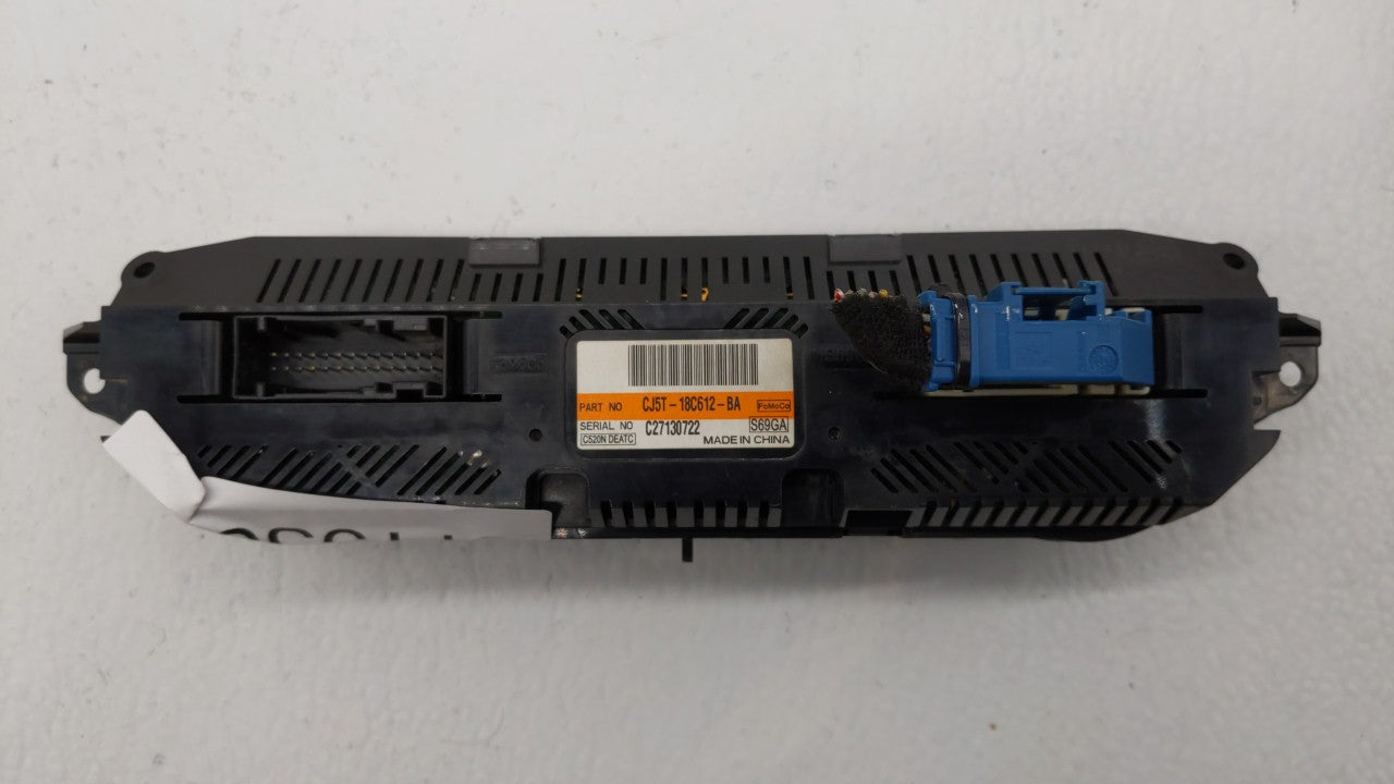 2013-2015 Ford Escape Climate Control Module Temperature AC/Heater Replacement P/N:CJ5T-18C612-BA CJ5T-18C612-BC Fits OEM Used Auto Parts - Oemusedautoparts1.com