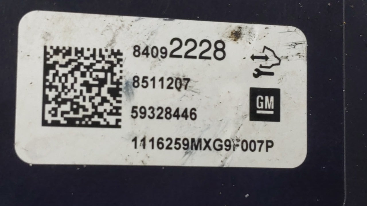 2017-2019 Chevrolet Impala ABS Pump Control Module Replacement P/N:84020433 84092226 Fits 2017 2018 2019 OEM Used Auto Parts - Oemusedautoparts1.com