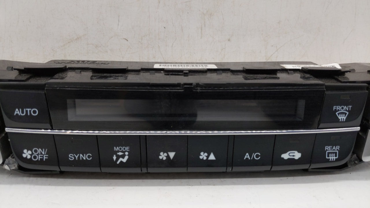 2013-2015 Honda Accord Climate Control Module Temperature AC/Heater Replacement P/N:79600T2FA611M1 Fits 2013 2014 2015 OEM Used Auto Parts - Oemusedautoparts1.com