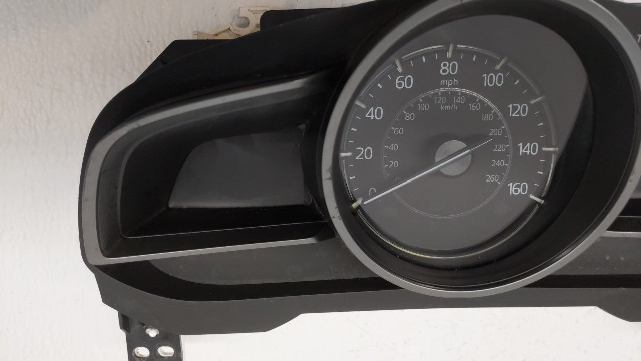 2014 Mazda 3 Instrument Cluster Speedometer Gauges P/N:HABHN1F CBJS9D Fits OEM Used Auto Parts - Oemusedautoparts1.com