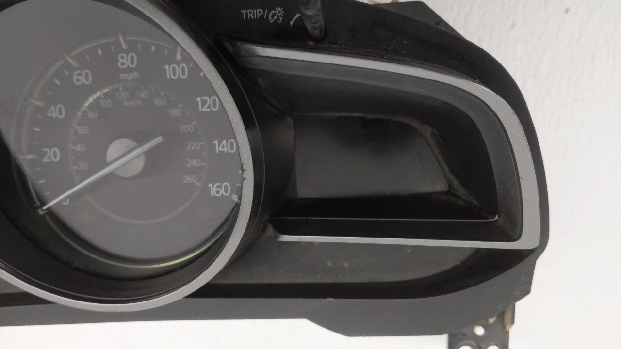 2014 Mazda 3 Instrument Cluster Speedometer Gauges P/N:HABHN1F CBJS9D Fits OEM Used Auto Parts - Oemusedautoparts1.com