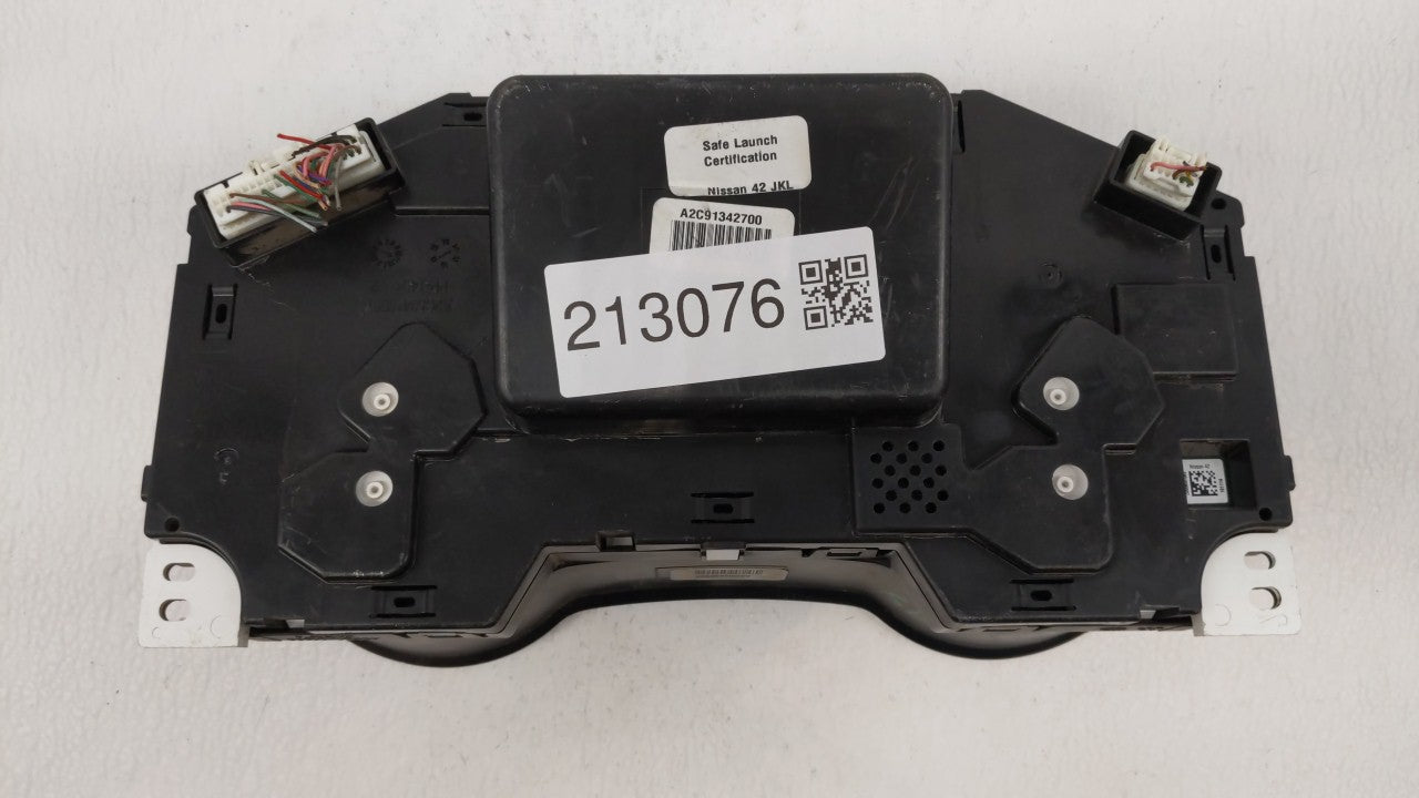 2015 Nissan Altima Instrument Cluster Speedometer Gauges P/N:24810 9HP0A Fits OEM Used Auto Parts - Oemusedautoparts1.com
