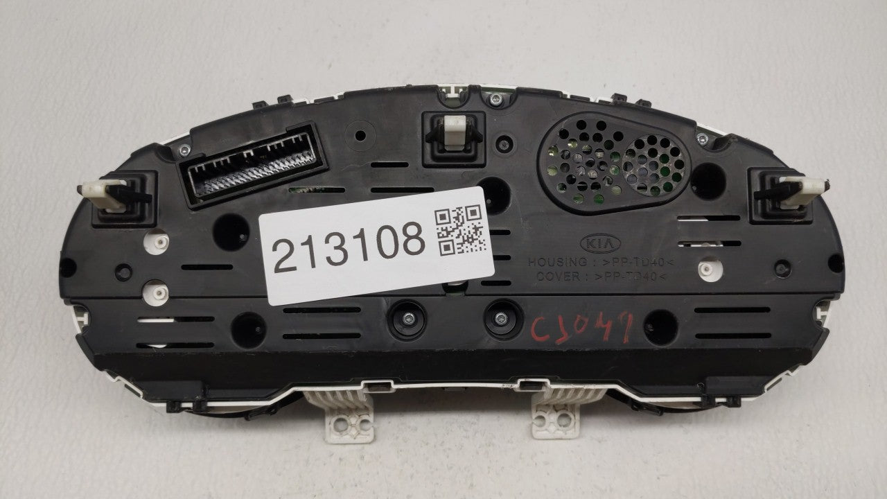 2017-2019 Kia Soul Instrument Cluster Speedometer Gauges P/N:94006-92720 94006-B2720 Fits 2017 2018 2019 OEM Used Auto Parts - Oemusedautoparts1.com