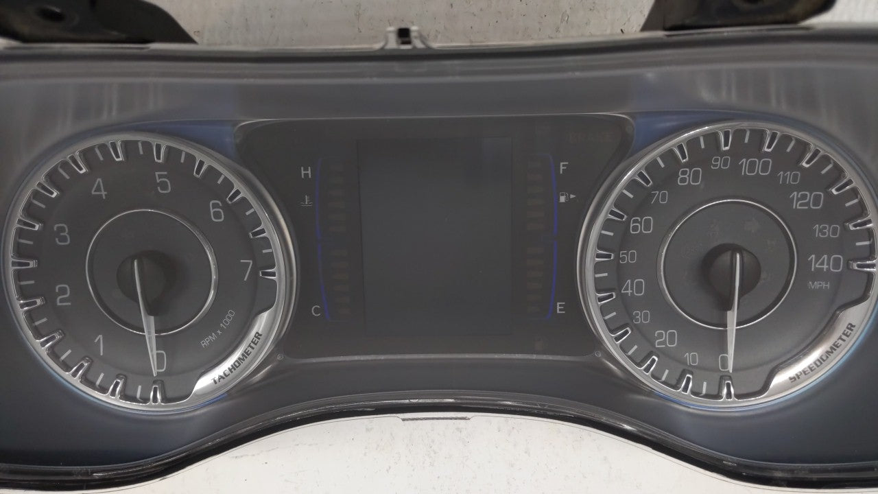 2015 Chrysler 200 Instrument Cluster Speedometer Gauges P/N:P68105897AI P68105897AK Fits OEM Used Auto Parts - Oemusedautoparts1.com