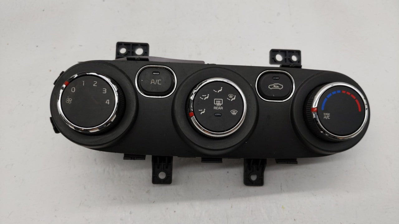 2017-2018 Kia Forte Climate Control Module Temperature AC/Heater Replacement P/N:97250-A7XXX 97250-B0AA0 Fits 2017 2018 OEM Used Auto Parts - Oemusedautoparts1.com