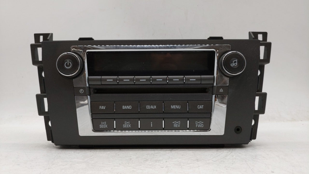 2007-2009 Cadillac Dts Radio AM FM Cd Player Receiver Replacement P/N:15877516 25818943 Fits 2007 2008 2009 OEM Used Auto Parts - Oemusedautoparts1.com