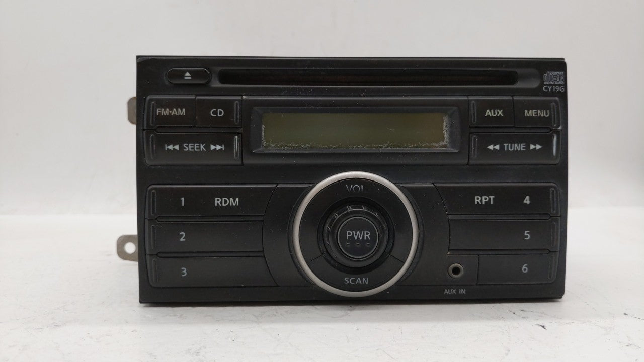 2012-2014 Nissan Versa Radio AM FM Cd Player Receiver Replacement P/N:28185 3AN0A 3089AA 7089956 Fits 2012 2013 2014 OEM Used Auto Parts - Oemusedautoparts1.com