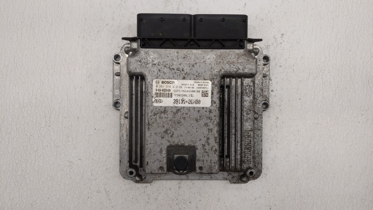 2017-2018 Kia Soul PCM Engine Computer ECU ECM PCU OEM P/N:39131-2EHB0 Fits 2017 2018 OEM Used Auto Parts - Oemusedautoparts1.com