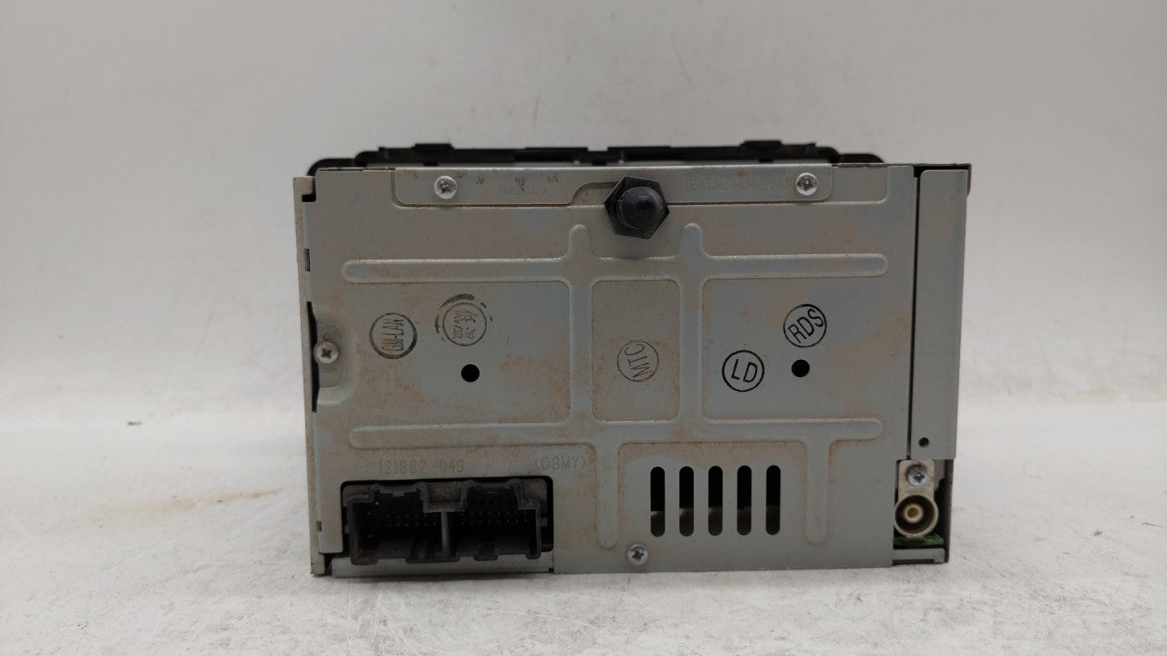 2009 Pontiac Torrent Radio AM FM Cd Player Receiver Replacement P/N:25994583 Fits OEM Used Auto Parts - Oemusedautoparts1.com