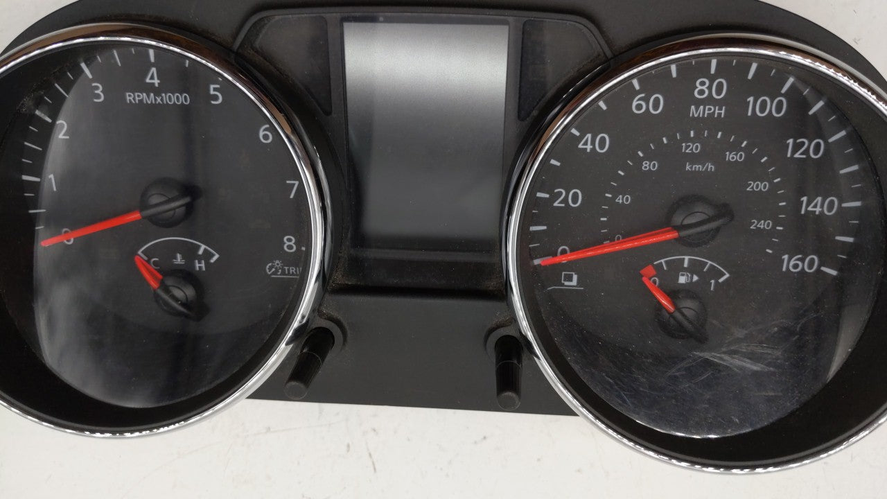 2011-2012 Nissan Rogue Instrument Cluster Speedometer Gauges P/N:24810-1VX5A 24810 1VK0A Fits 2011 2012 OEM Used Auto Parts - Oemusedautoparts1.com