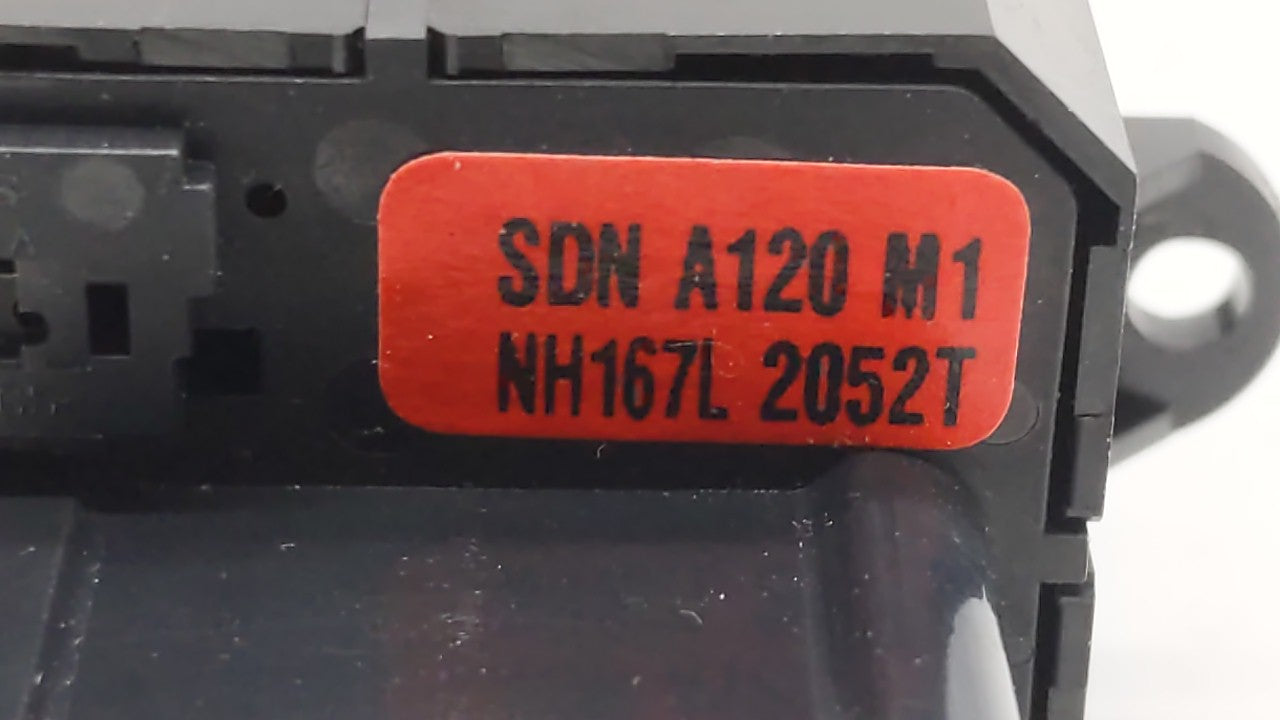 2004-2007 Honda Accord Master Power Window Switch Replacement Driver Side Left P/N:SDN A120 M1 Fits 2004 2005 2006 2007 OEM Used Auto Parts - Oemusedautoparts1.com