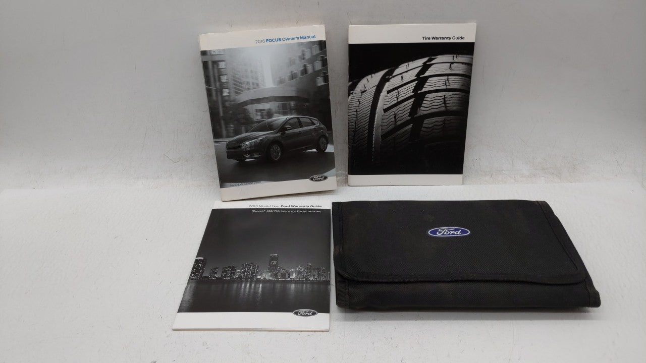 2016 Ford Focus Owners Manual Book Guide OEM Used Auto Parts - Oemusedautoparts1.com