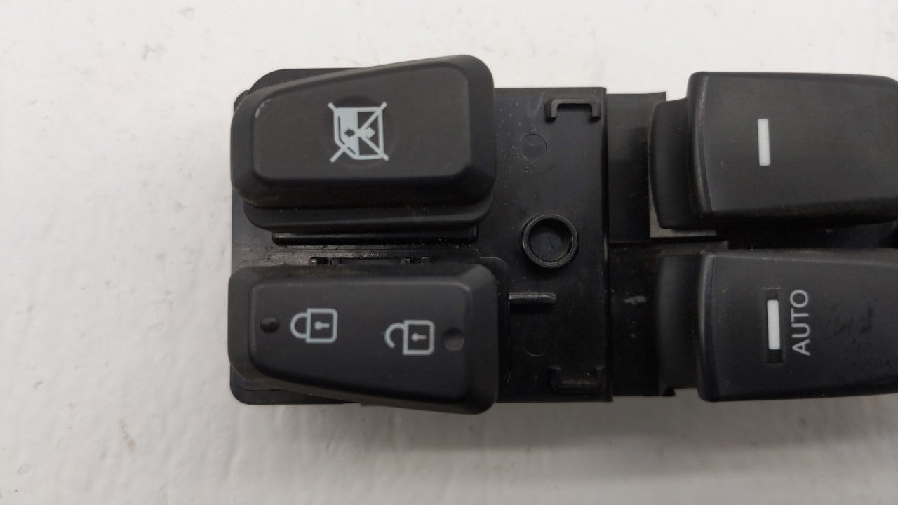 2011 Hyundai Sonata Master Power Window Switch Replacement Driver Side Left Fits OEM Used Auto Parts - Oemusedautoparts1.com
