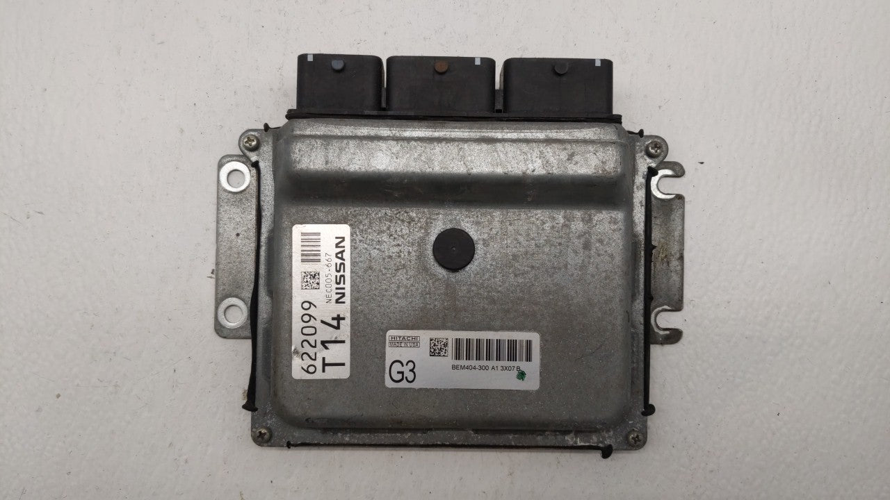 2015 Nissan Altima PCM Engine Computer ECU ECM PCU OEM P/N:BEM404-300 A1 NEC001-666 Fits 2013 2014 OEM Used Auto Parts - Oemusedautoparts1.com