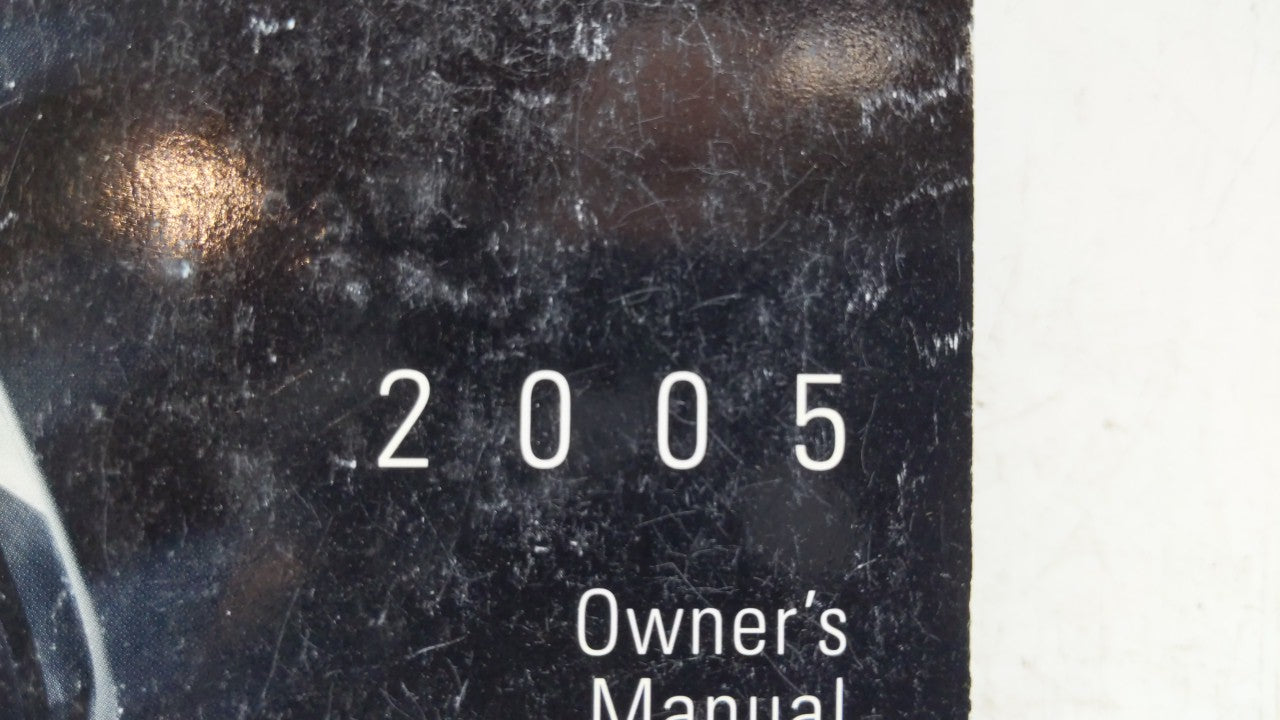 2005 Honda Accord Owners Manual Book Guide OEM Used Auto Parts - Oemusedautoparts1.com