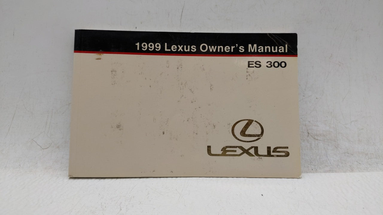 1999 Lexus Es300 Owners Manual Book Guide OEM Used Auto Parts - Oemusedautoparts1.com