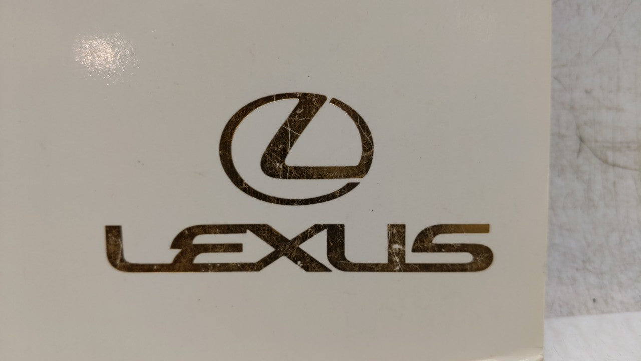 1999 Lexus Rx300 Owners Manual Book Guide OEM Used Auto Parts - Oemusedautoparts1.com